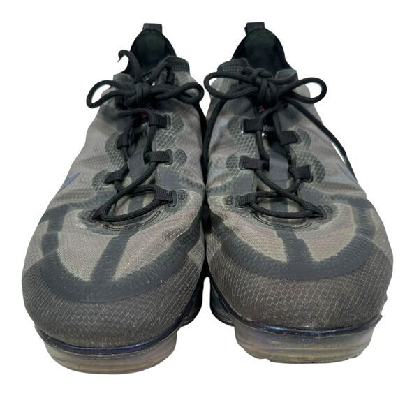 Nike Air VaporMax 2019 Throwback Future Running Shoes Men's 8.5 Black AR6631-001 - Picture 2 of 7